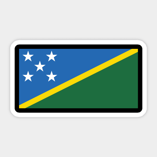 Solomon Islands Sticker by Wickedcartoons